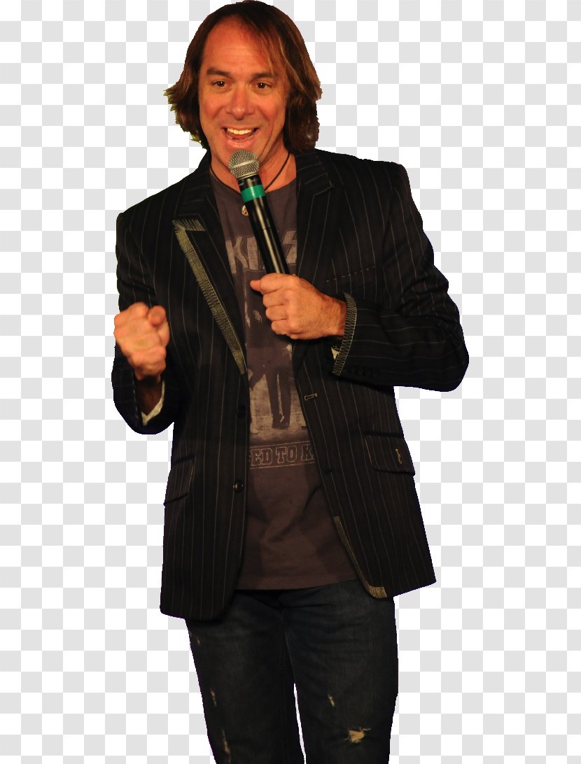 Jeff Capri Comedian Blazer Stand-up Comedy - Top Transparent PNG