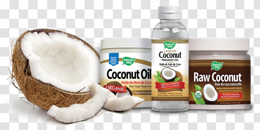 Coconut Oil Natural Foods Flavor Transparent PNG