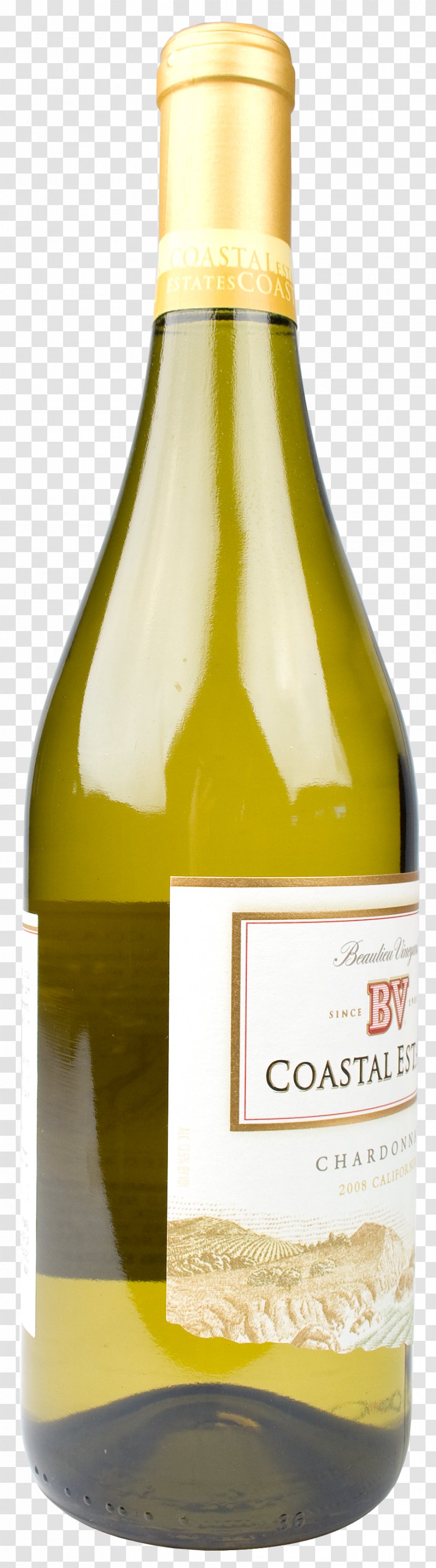 White Wine Liqueur Glass Bottle Transparent PNG