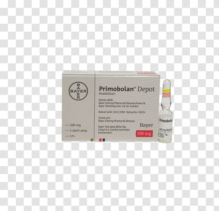 Metenolone Enanthate Anabolic Steroid Stanozolol Androgen Receptor - Nandrolone - Bayer Transparent PNG