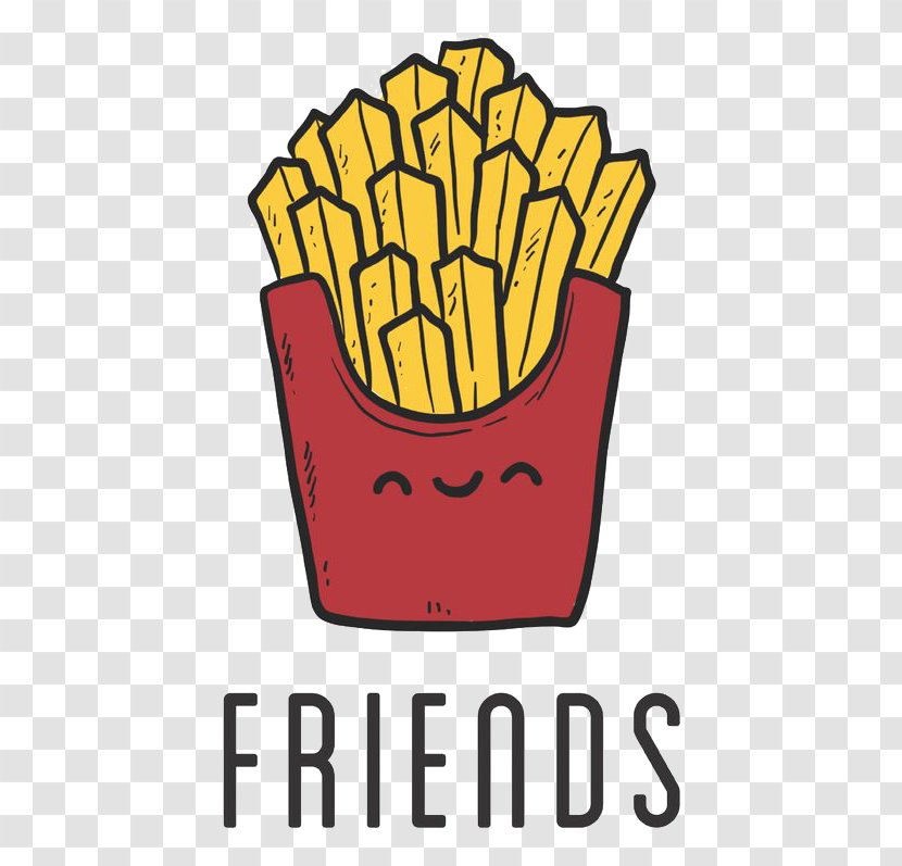 Fish And Chips French Fries Best Friends Forever Wallpaper - Food - Cartoon  Transparent PNG