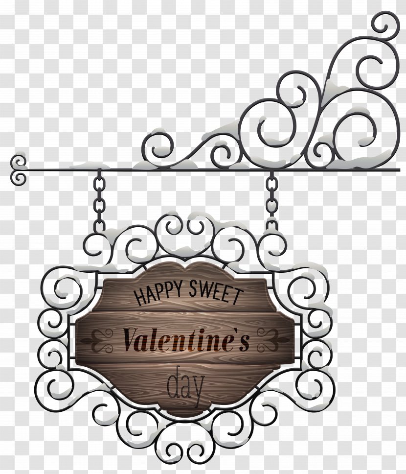 Valentine's Day Clip Art - Brand - Happy Sign Transparent PNG Image Transparent PNG