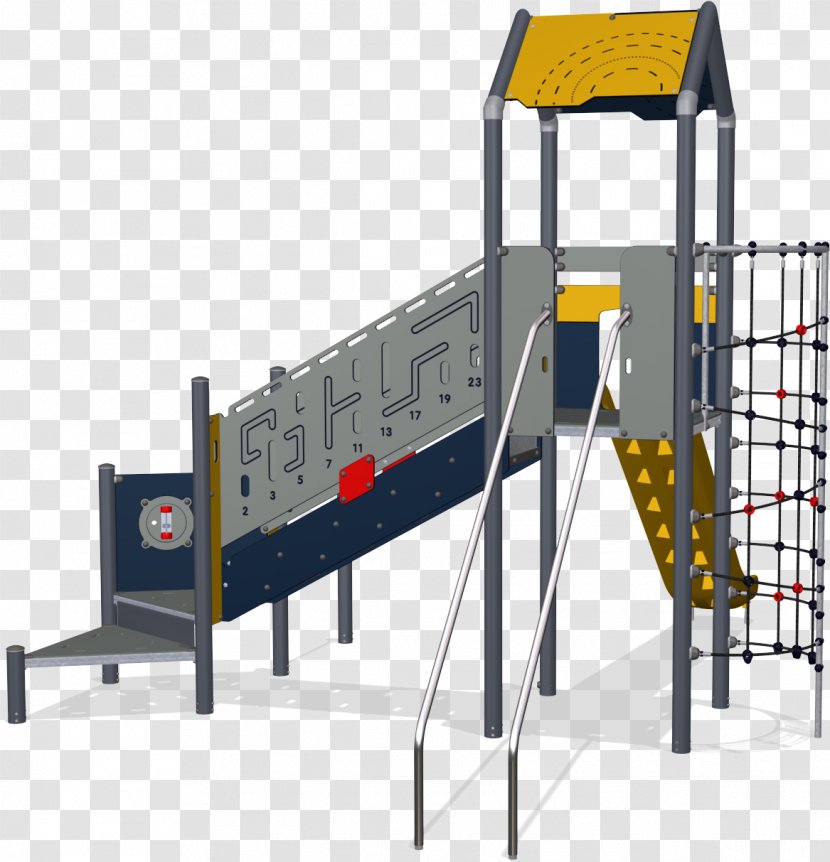 Playground Slide Plastic Kompan Speeltoestel - Public Space - Physical Structure Transparent PNG