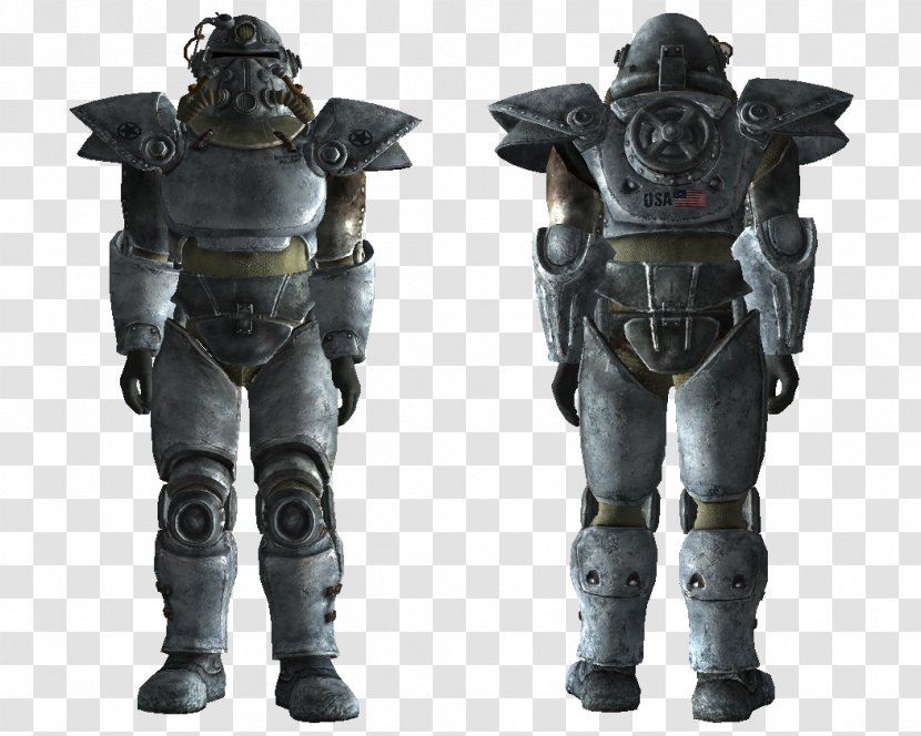 Fallout: New Vegas Fallout 4 Brotherhood Of Steel Operation: Anchorage Powered Exoskeleton - Video Game - Armour Transparent PNG