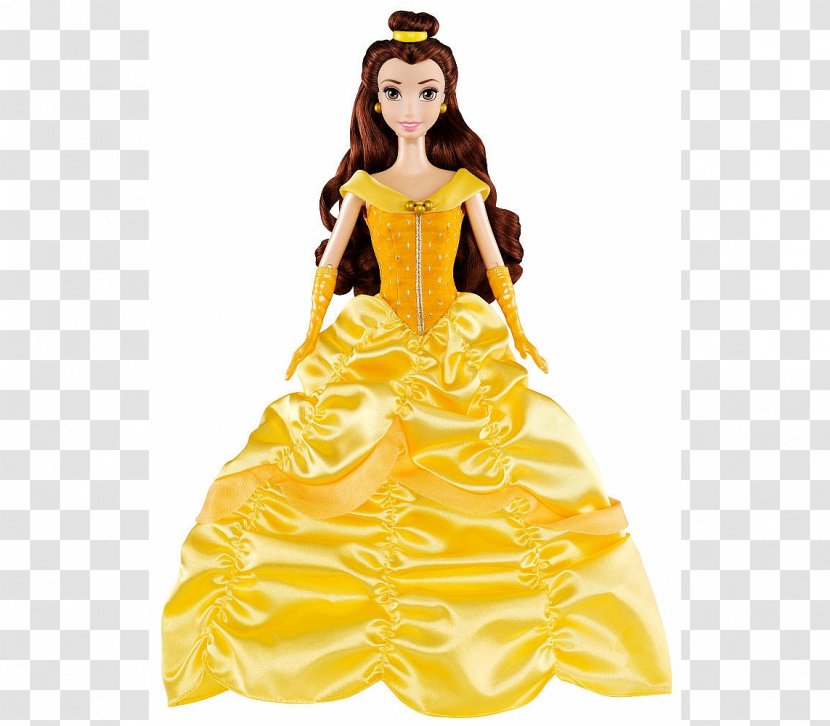 Belle Ariel Cinderella Rapunzel Disney Princess - Gown Transparent PNG