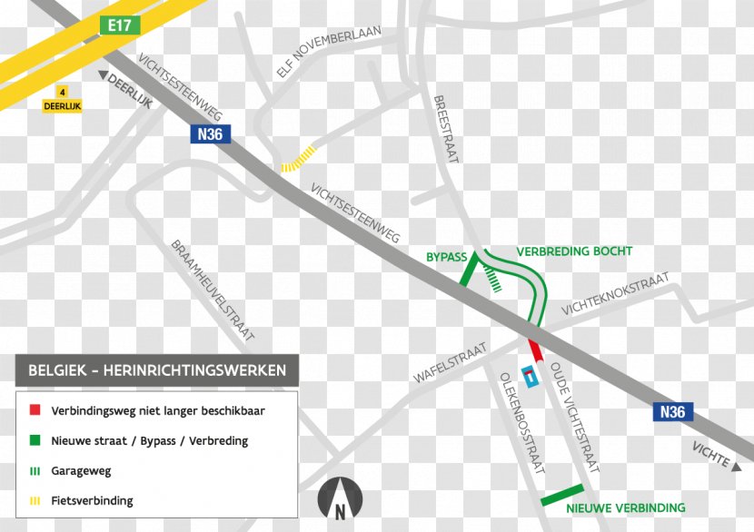 Belgiek Breestraat Intersection Road Traffic - Diagram - Area Transparent PNG