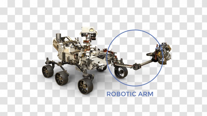 Mars 2020 Science Laboratory Rover Robot - Technology - Mechanical Arm Transparent PNG