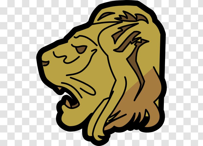 Simba Lion Animation Clip Art - King - Cartoon Head Transparent PNG