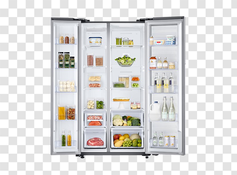 Refrigerator Samsung Electronics Auto-defrost - Home Appliance Transparent PNG