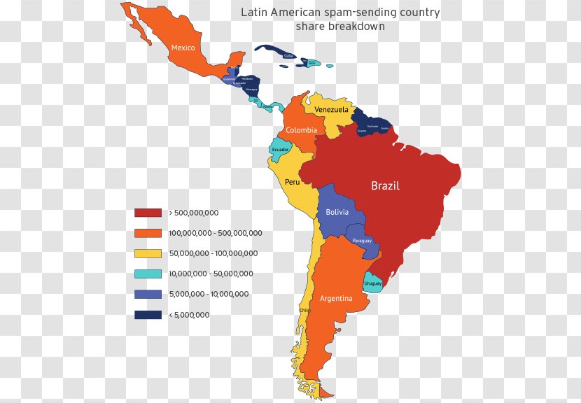 Latin America South United States Caribbean Central Transparent PNG