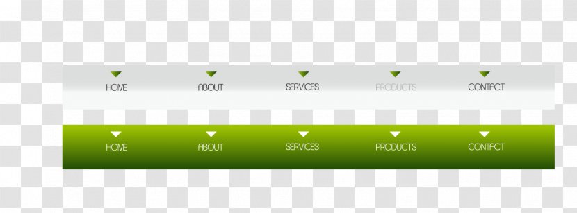 Brand Logo Font - Product Design - Green Navigation Bar Background Transparent PNG