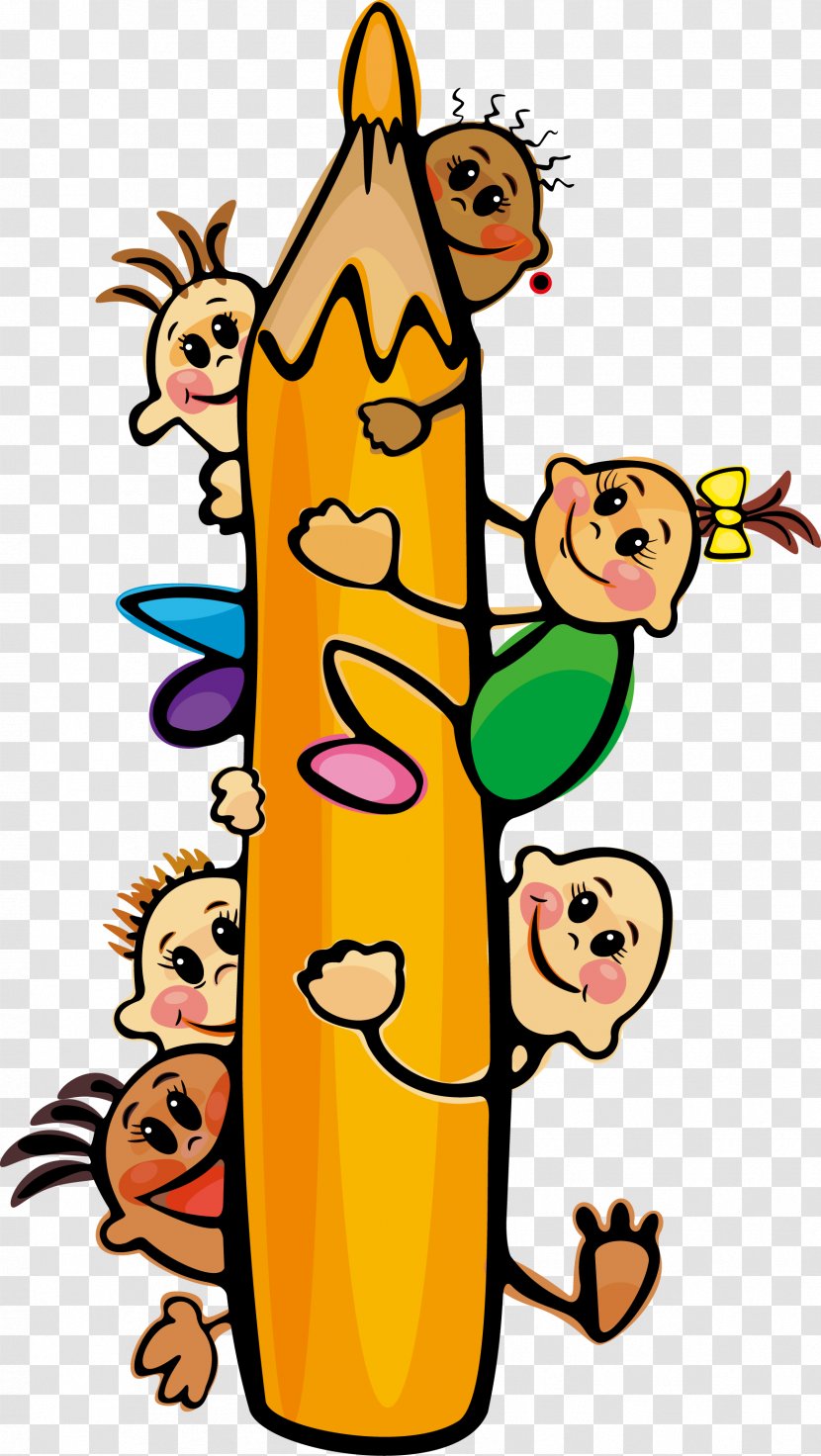 National Primary School Child Clip Art - Food - Vector Color Pencil Transparent PNG