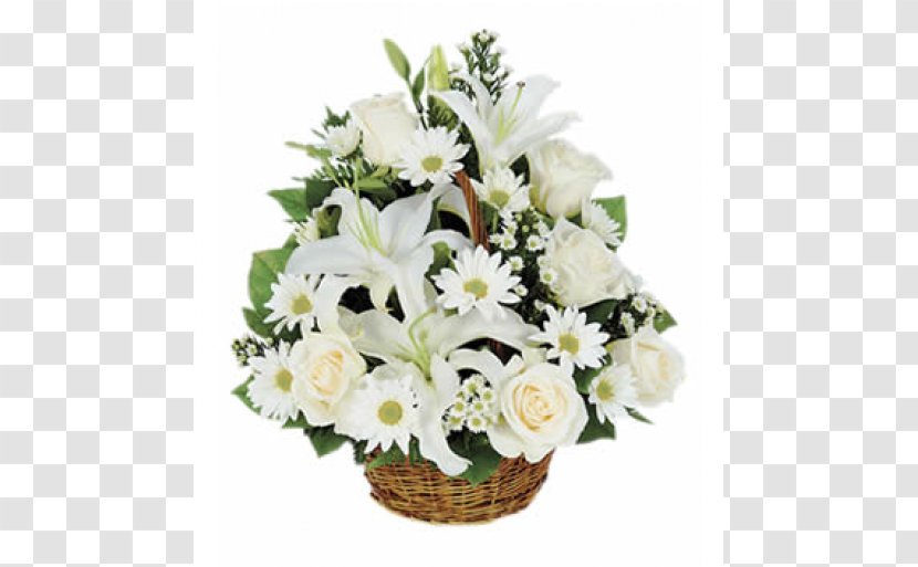 Floristry Basket Flower Delivery Funeral - Plant Transparent PNG