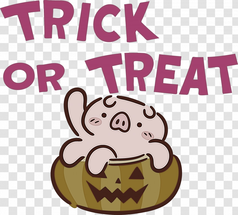 TRICK OR TREAT Halloween Transparent PNG