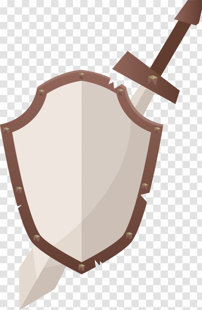 Shield Sword Icon - Vector Transparent PNG