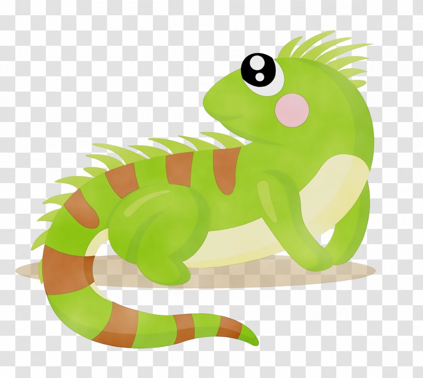 Green Animal Figure Clip Art Toy Caterpillar - Gecko Transparent PNG