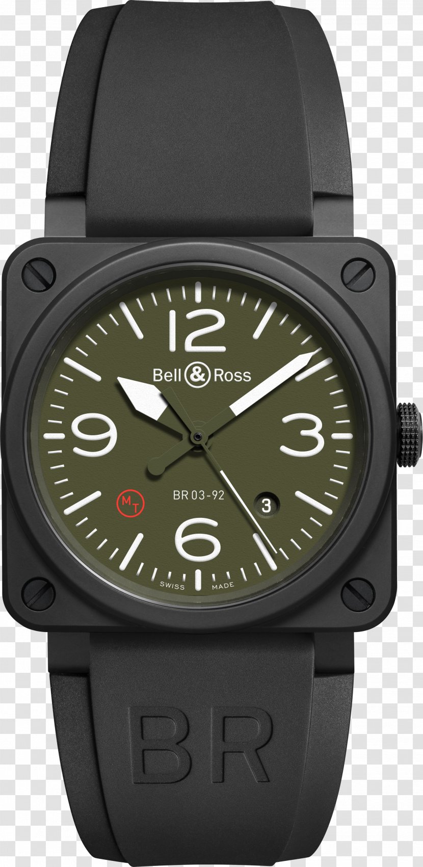 Bell & Ross Automatic Watch Jewellery Carl F. Bucherer - Strap Transparent PNG