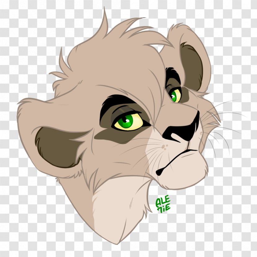 Whiskers Lion Cat Horse Cougar - Like Mammal Transparent PNG