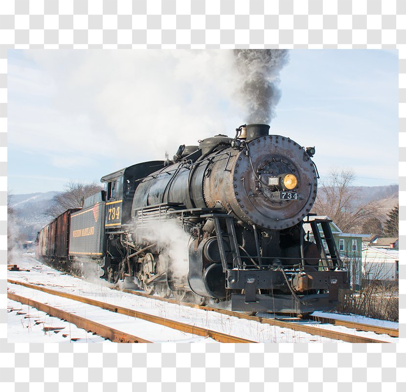Steam Engine Train Rail Transport Locomotive - Auto Part Transparent PNG