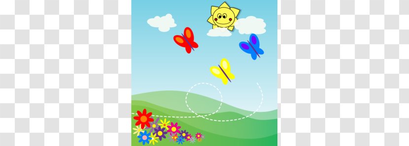 Butterfly Gardening Clip Art - Child - Garden Cliparts Transparent PNG