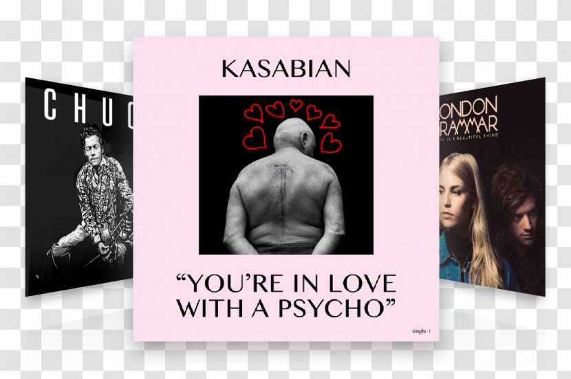 Kasabian You're In Love With A Psycho Phonograph Record Empire - Cartoon - Chuck Berry's Greatest Hits Transparent PNG