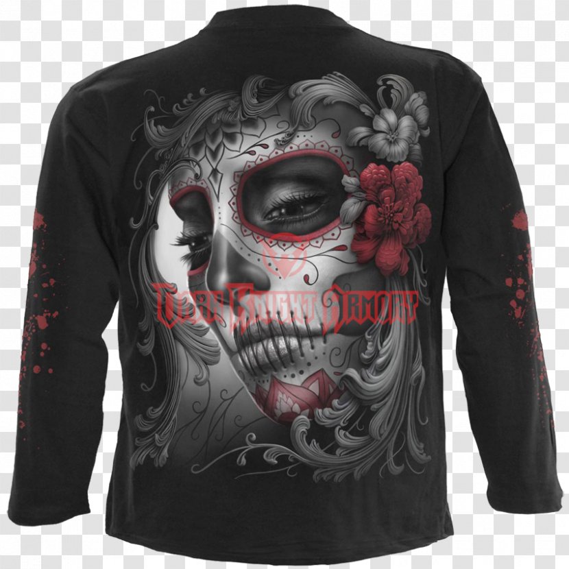 T-shirt Calavera Skull Hoodie - Duvet Covers Transparent PNG