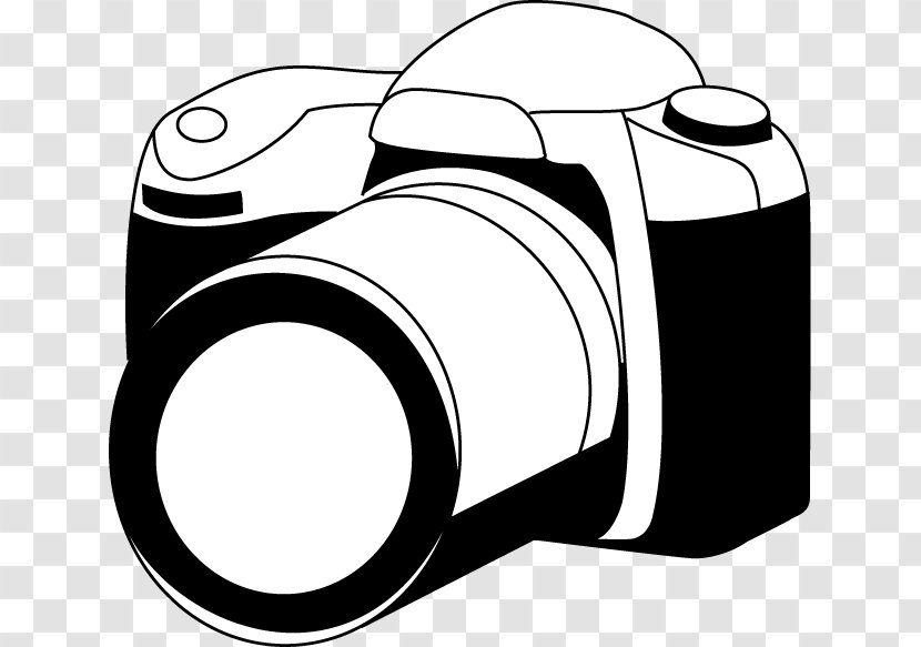 Black And White Sigma SD1 Single-lens Reflex Camera Clip Art - Photographic Filter Transparent PNG