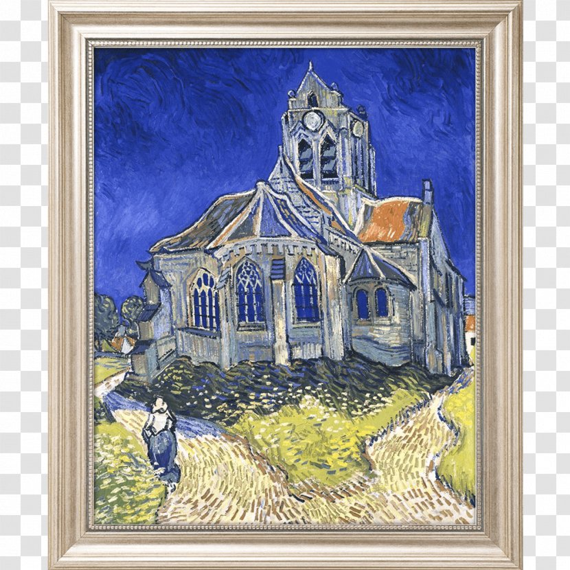 The Church At Auvers Auvers-sur-Oise Painting Art Painter Of Sunflowers Transparent PNG