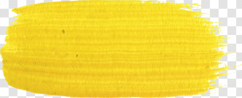 Yellow - Paint Stroke Transparent PNG