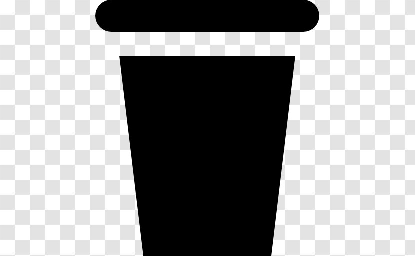 Disposable Cup - Plastic - Monochrome Transparent PNG