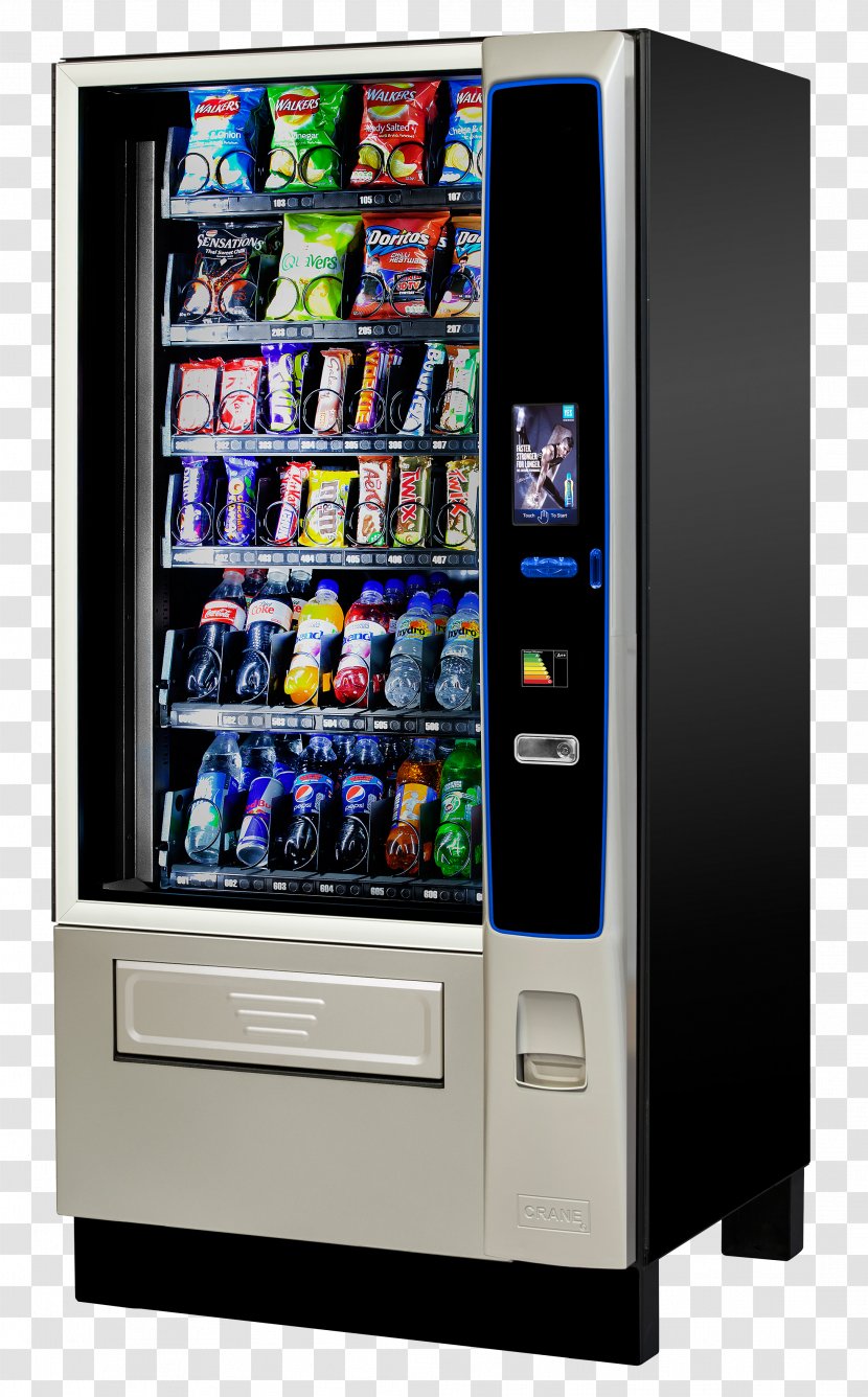 Vending Machines Merchant Crane Merchandising Systems Business Co. - Machine - School Brochure Transparent PNG