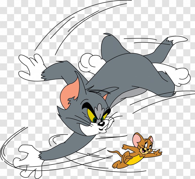 Tom Cat And Jerry Cartoon Drawing - & Transparent PNG
