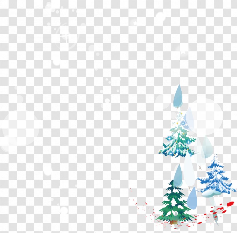 Pine Cedar Icon - Triangle - Snow Transparent PNG