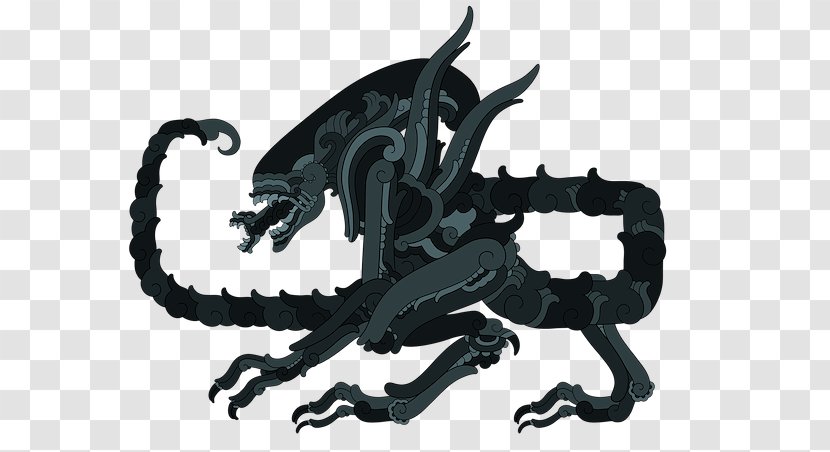 Alien Maya Civilization Predator Dragon Ancient Art - Aliens - Culture Transparent PNG