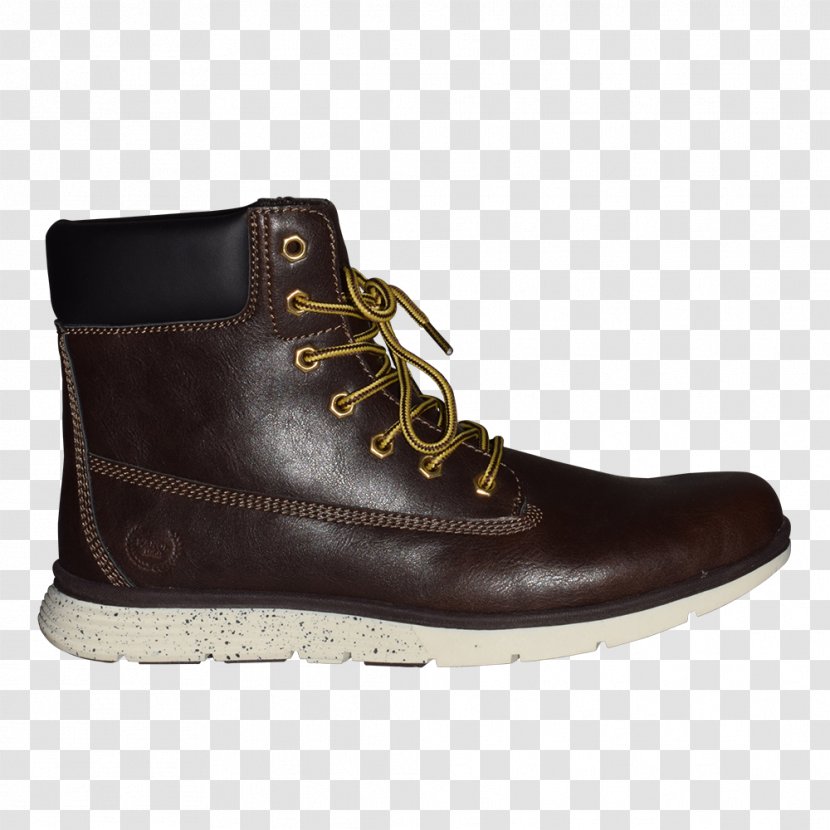 Boot Leather Dark Brown Shoe Walking - Work Boots Transparent PNG