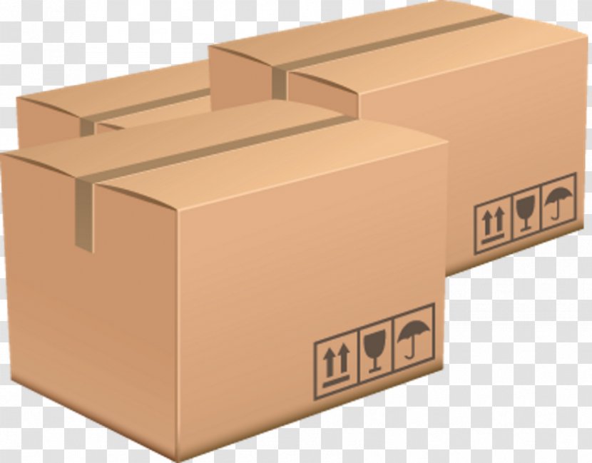 Box Cardboard Adhesive Tape Drawing Packaging And Labeling - Package Delivery - Air Freight Transparent PNG