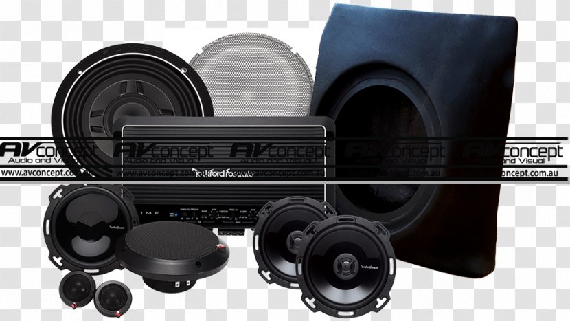 Subwoofer Volkswagen Amarok Sound Rockford Fosgate - Computer Speakers Transparent PNG