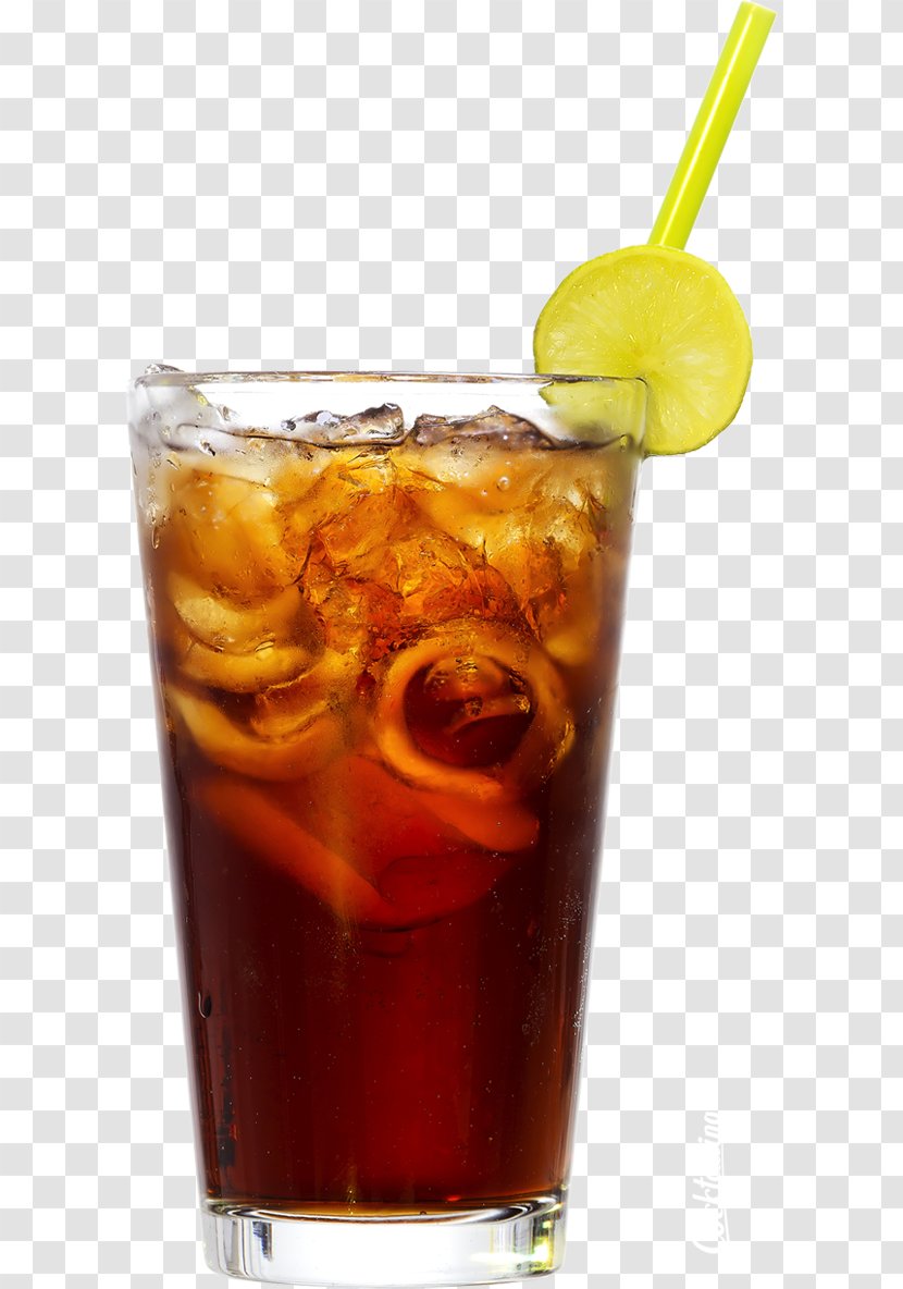 Rum And Coke Cocktail Long Island Iced Tea Mai Tai Mojito - Cuba Transparent PNG