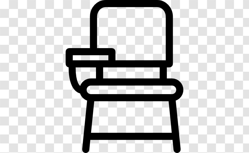 Table Chair Furniture Carteira Escolar - Black And White - Class Vector Transparent PNG