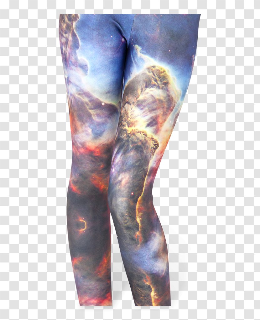 Leggings California Institute Of Technology Carina Nebula NASA Galaxy - Clothing - Nasa Transparent PNG