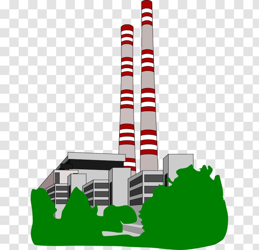 Factory Cartoon - Presentation - Chimney Tower Transparent PNG