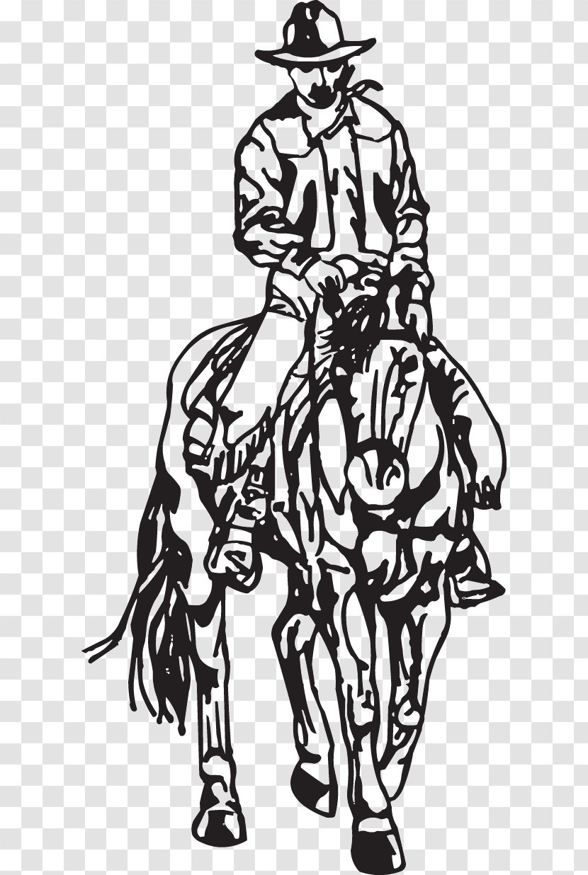 Mustang Decal Cowboy Clip Art Sticker - Joint Transparent PNG