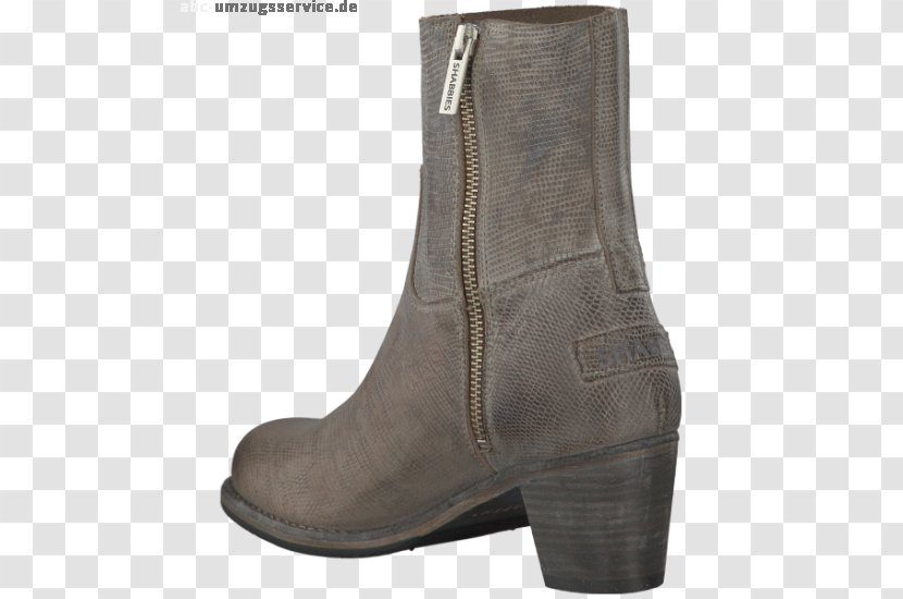 Boot Suede Shoe Walking Grey Transparent PNG