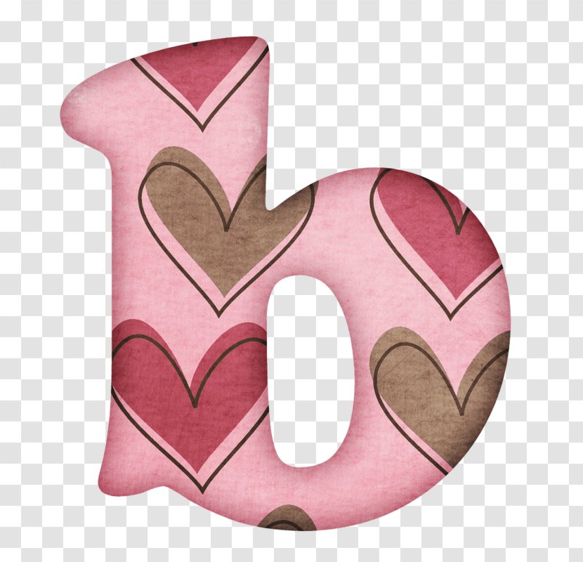 Heart Pink Font Pattern Symbol Transparent PNG