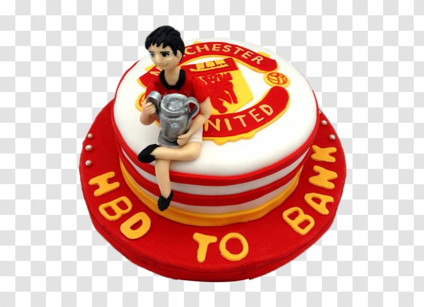 Birthday Cake Cupcake Cream Decorating Manchester United F.C. Transparent PNG
