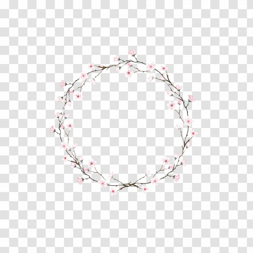 Pink Circle - Metal Jewellery Transparent PNG