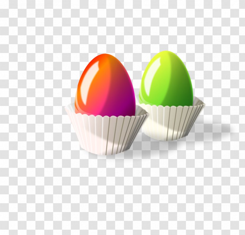 Muffin Cupcake Easter Egg Clip Art - Eggs Transparent PNG