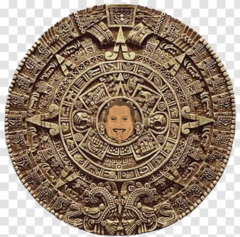 Tenochtitlan Aztec Calendar Stone Mexico City Symbol - Symbolic Culture Transparent PNG