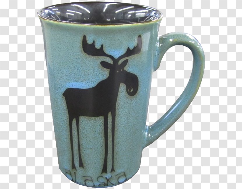 Coffee Cup Ceramic Mug Teacup - Antler Transparent PNG