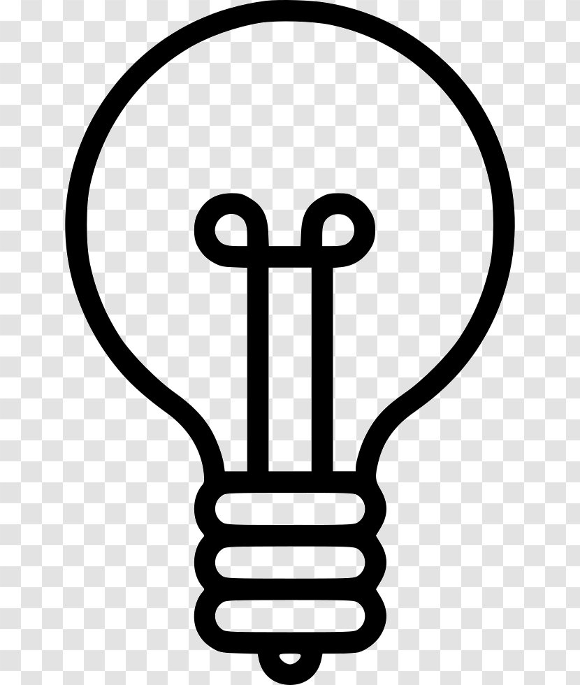 Incandescent Light Bulb Clip Art Vector Graphics Electric - Line - Idea Creative Transparent PNG